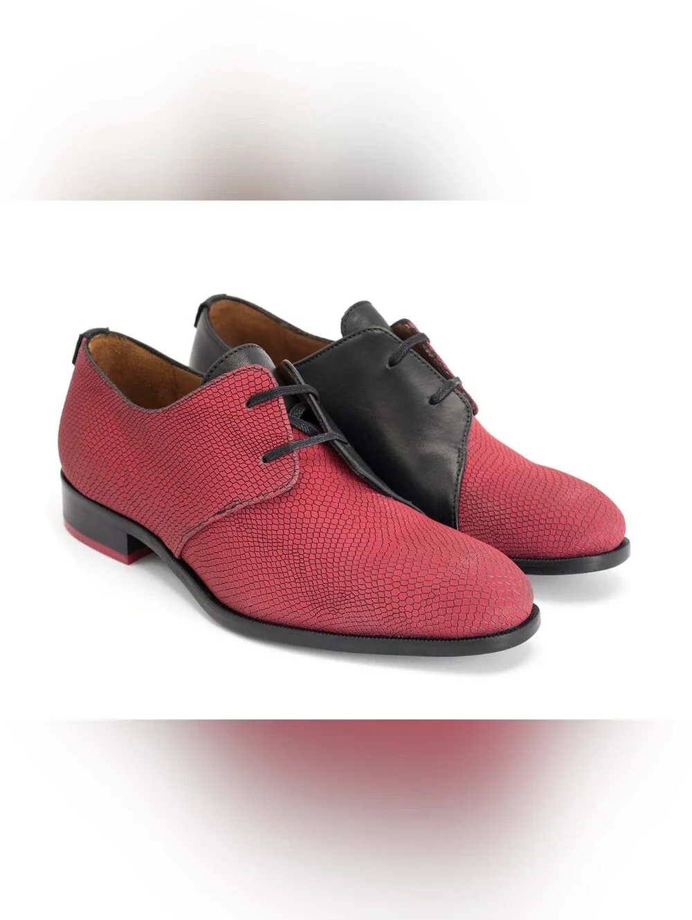 John Fluevog City Angels Manhattan Men’s Asymmetrical Derby Shoe Size 8
